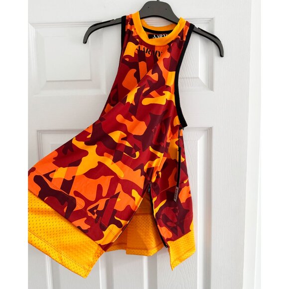 NWT Aarmy Camo Print Racerback Top, size Small - Picture 9 of 10